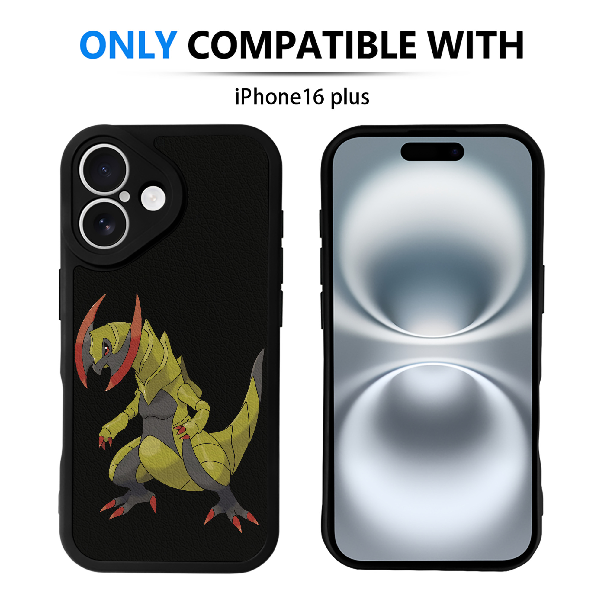 （画像用） ポケットモンスター Pokémon 【iPhone 16シリーズ対応】シリコンスマホケース（レザー調） 材質：シリコン